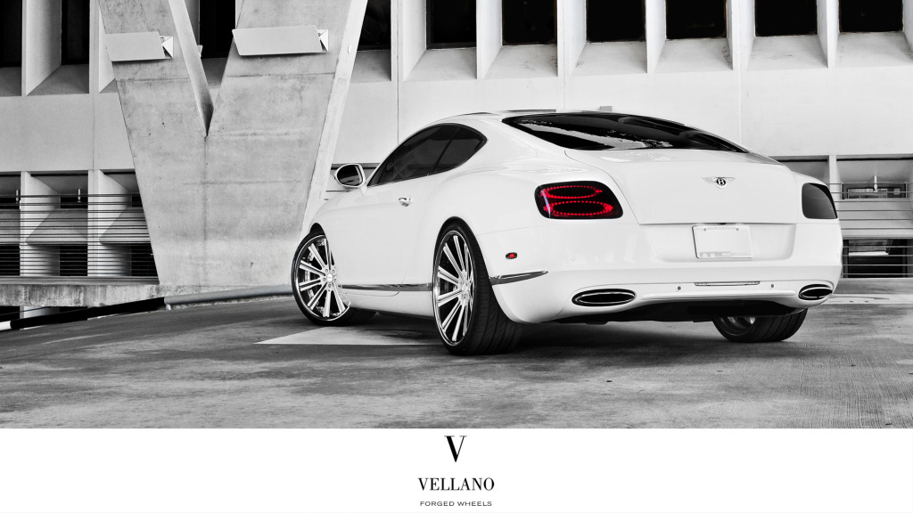 photo 5 Bentley Continental GT custom wheels VELLANO VTi 22x9.5, ET , tire size 265/30 R22. 22x10.5 ET 295/25 R22