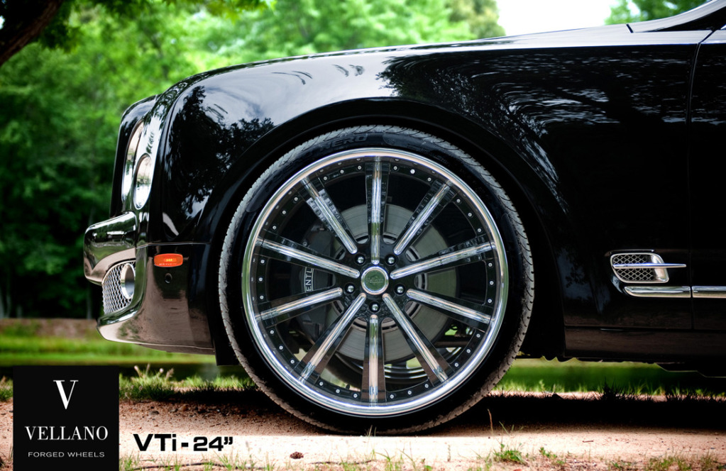 photo 1 Bentley Mulsanne custom wheels VELLANO VTi 24x9.5, ET , tire size 285/30 R24. x ET 