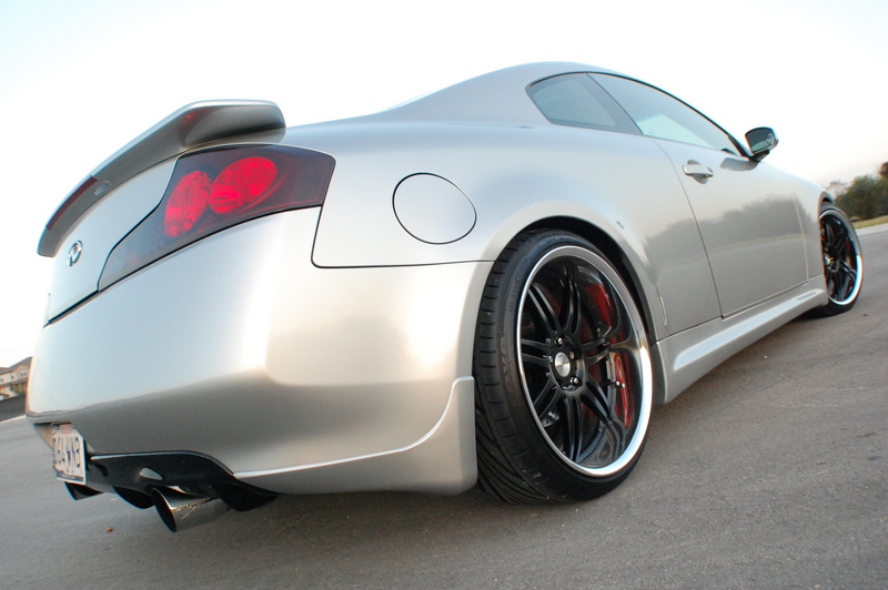 photo 7 Infiniti G35 custom wheels Work Varianza T1S 20x9.5, ET +15, tire size 245/35 R20. 20x11.0 ET+25 275/30 R20