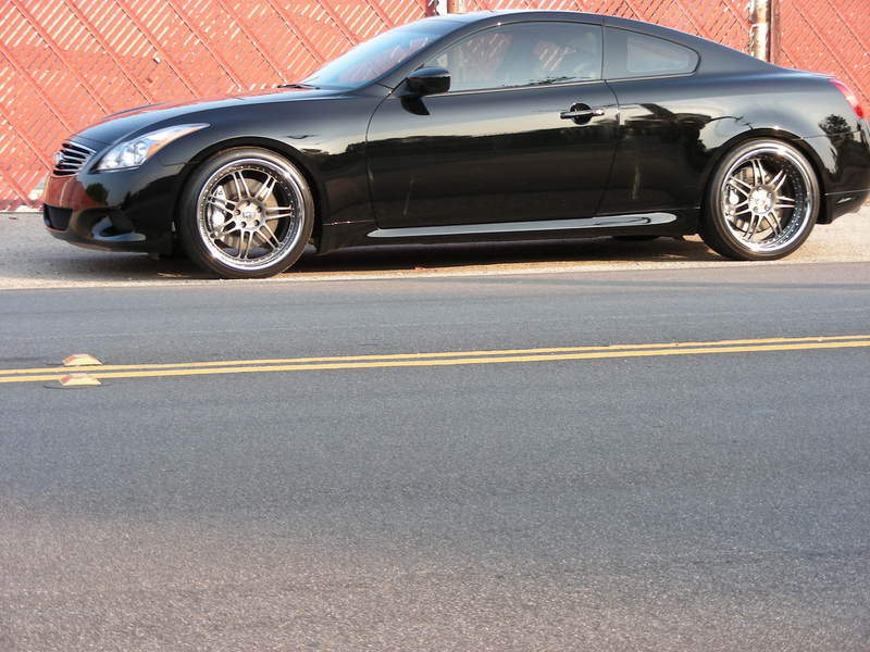 photo 2 Infiniti G37 custom wheels iForged Daytona 20x, ET , tire size 245/35 R20. x ET 285/30 R