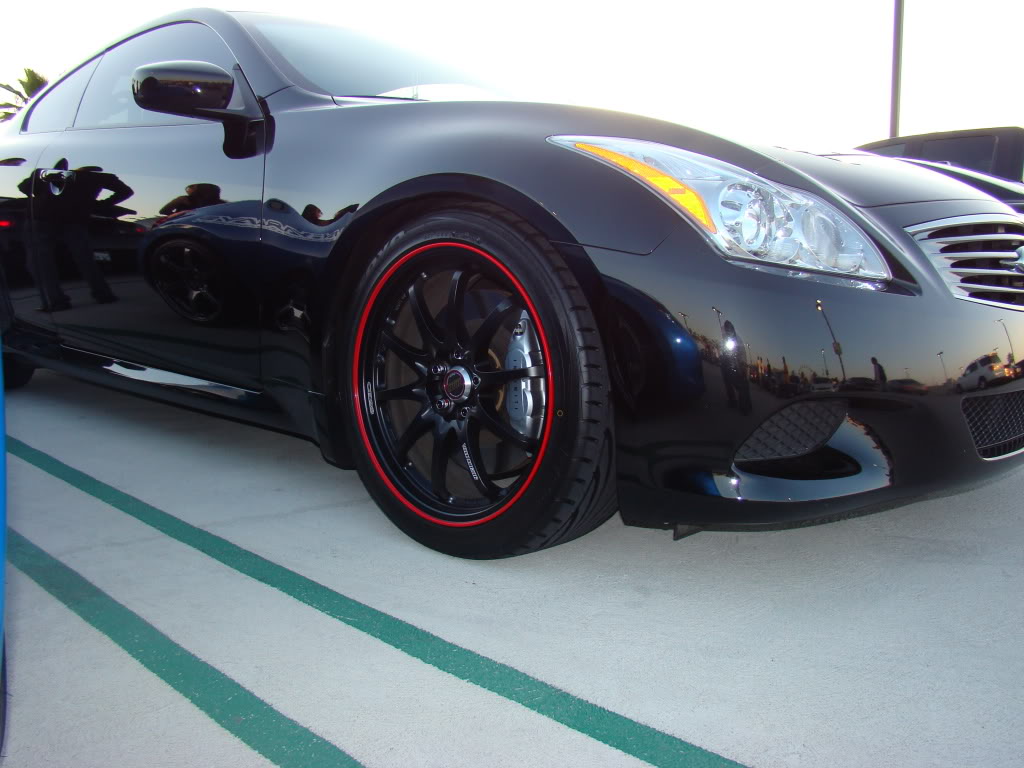 photo 1 Infiniti G37 custom wheels Volk Ce 28 19x8.5, ET +36, tire size 245/40 R19. 19x9.5 ET+35 275/35 R19