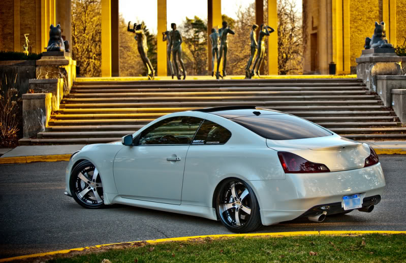 photo 3 Infiniti G37 custom wheels Vossen VVS-084 20x9.0, ET +32, tire size 245/20 R20. 20x10.5 ET+42 285/25 R20