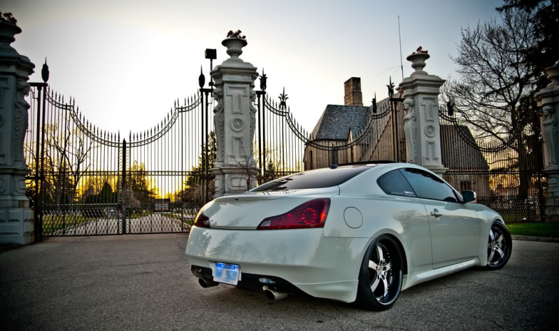 photo 4 Infiniti G37 custom wheels Vossen VVS-084 20x9.0, ET +32, tire size 245/20 R20. 20x10.5 ET+42 285/25 R20