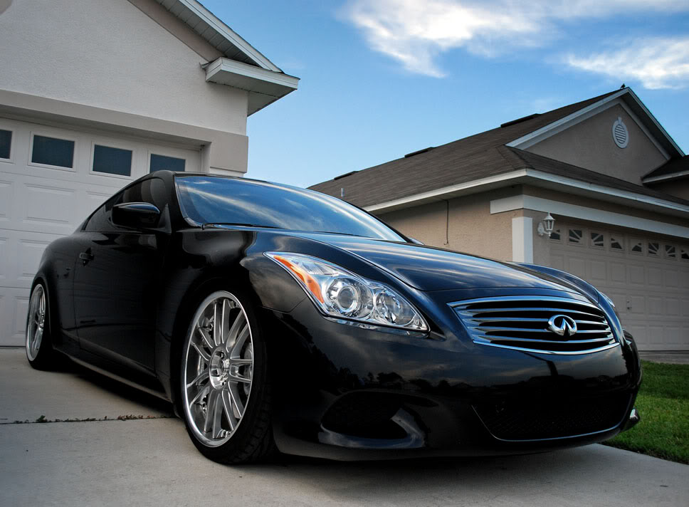 photo 2 Infiniti G37 custom wheels Volk GT30 20x9.5, ET +37, tire size 245/35 R20. 20x10.5 ET+35 275/30 R20