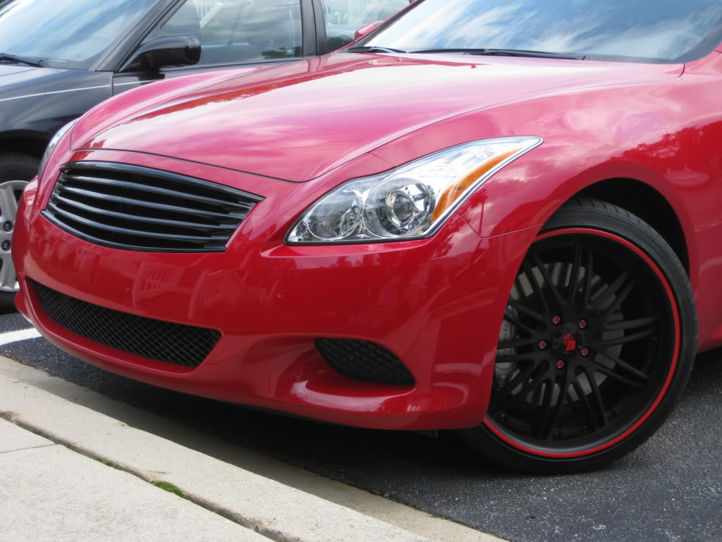 photo 2 Infiniti G37 custom wheels AM Virtuoso 20x9.0, ET , tire size 255/35 R20. 20x10.5 ET 285/30 R20
