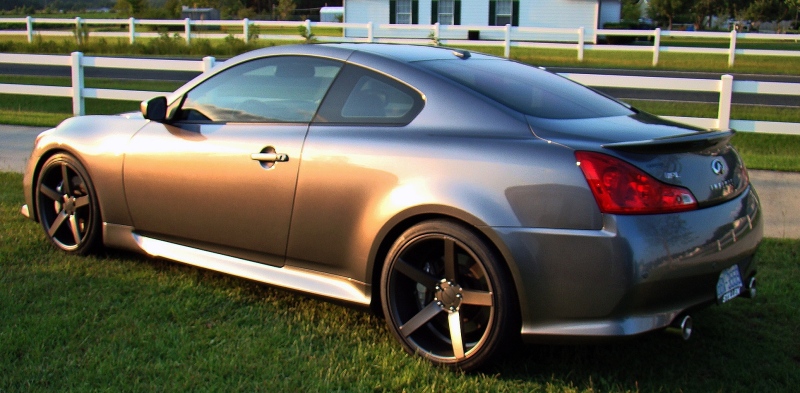 photo 2 Infiniti G37x custom wheels Vossen CV3 20x9.0, ET +32, tire size 245/35 R20. 20x10.5 ET+45 285/30 R20
