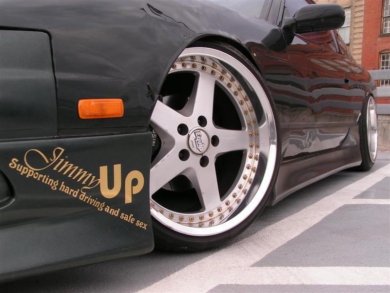 photo 3 Nissan S13 custom wheels Work Equip 18x9.0, ET +5, tire size 225/35 R18. 18x10.0 ET+13 225/40 R18