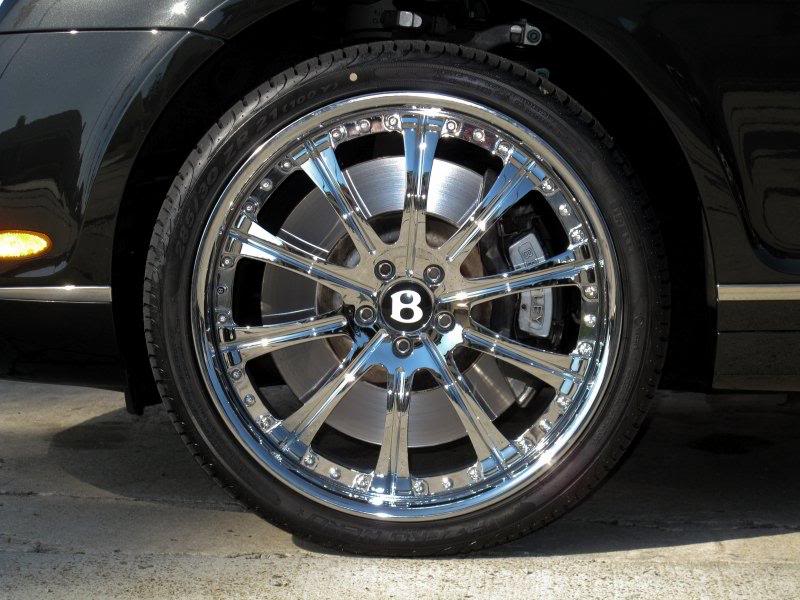 photo 1 Bentley Continental GTC custom wheels Modulare M3 21x9.5, ET , tire size 285/30 R21. x ET 