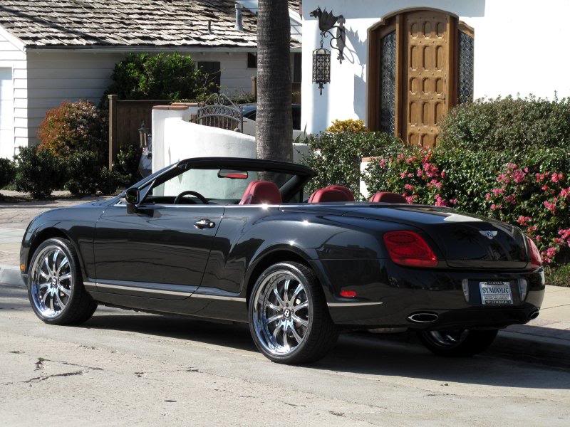 photo 3 Bentley Continental GTC custom wheels Modulare M3 21x9.5, ET , tire size 285/30 R21. x ET 