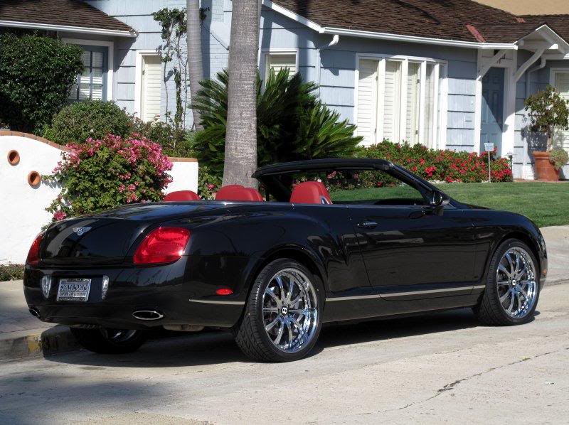 photo 4 Bentley Continental GTC custom wheels Modulare M3 21x9.5, ET , tire size 285/30 R21. x ET 