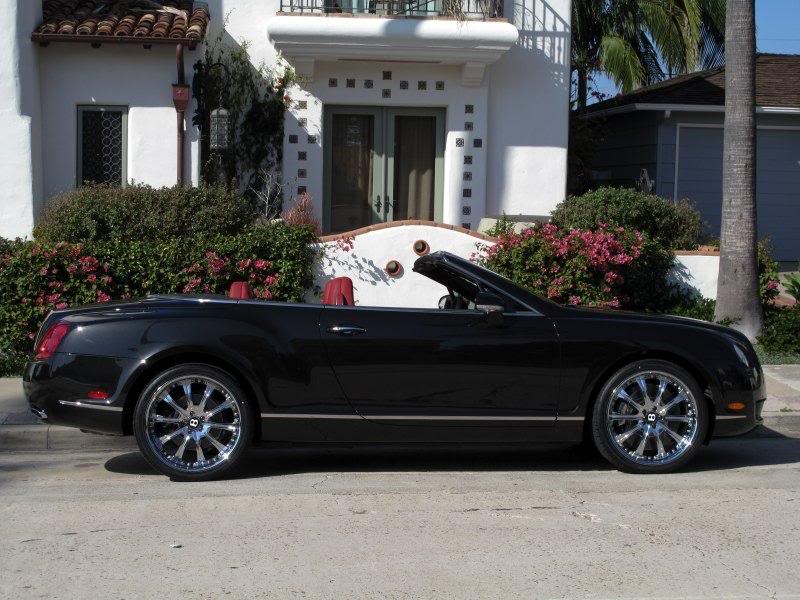 photo 5 Bentley Continental GTC custom wheels Modulare M3 21x9.5, ET , tire size 285/30 R21. x ET 