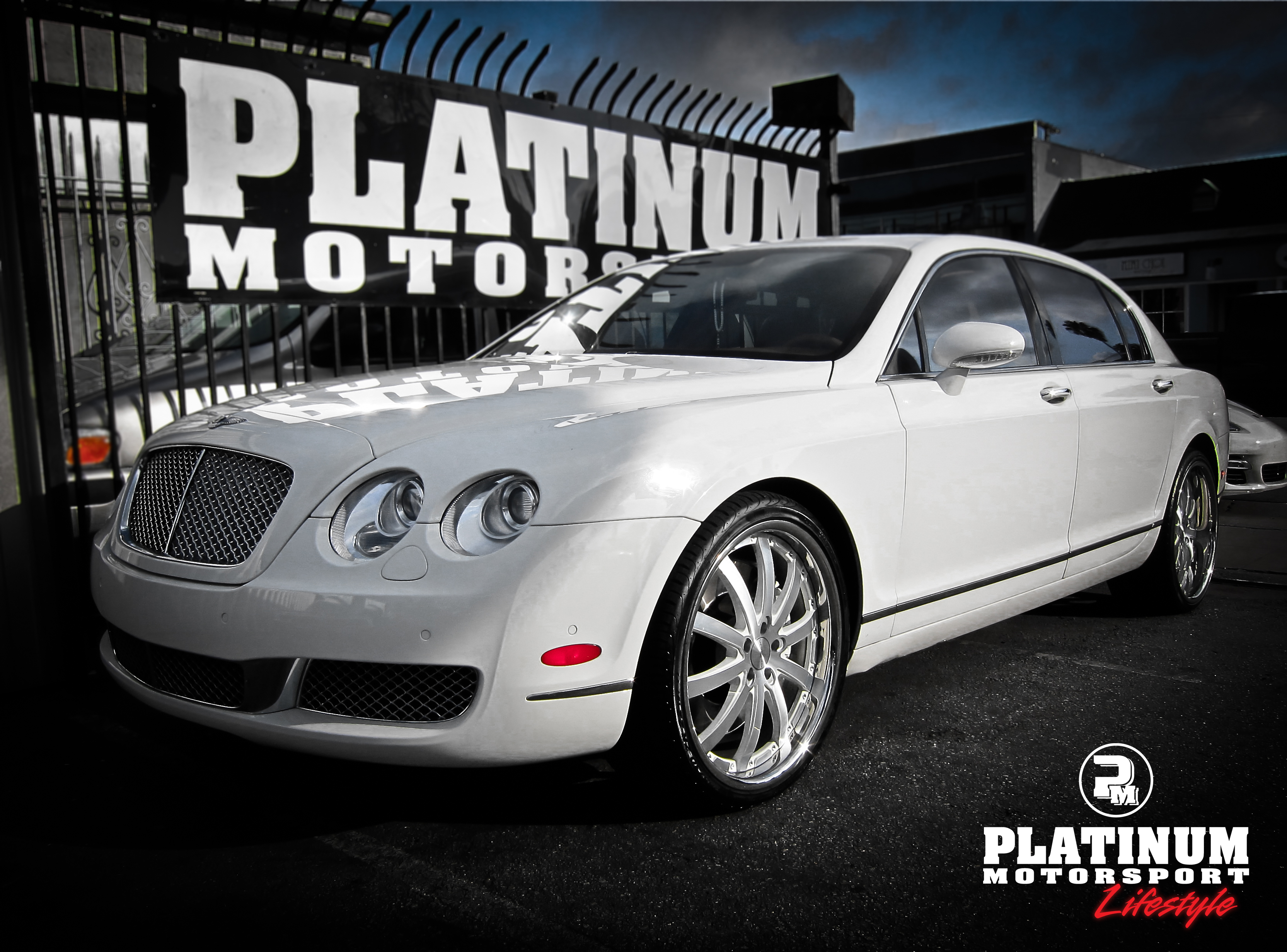 photo 3 Bentley Continental Flying Spur custom wheels Vossen VVS-083 22x, ET , tire size X R22. x ET 