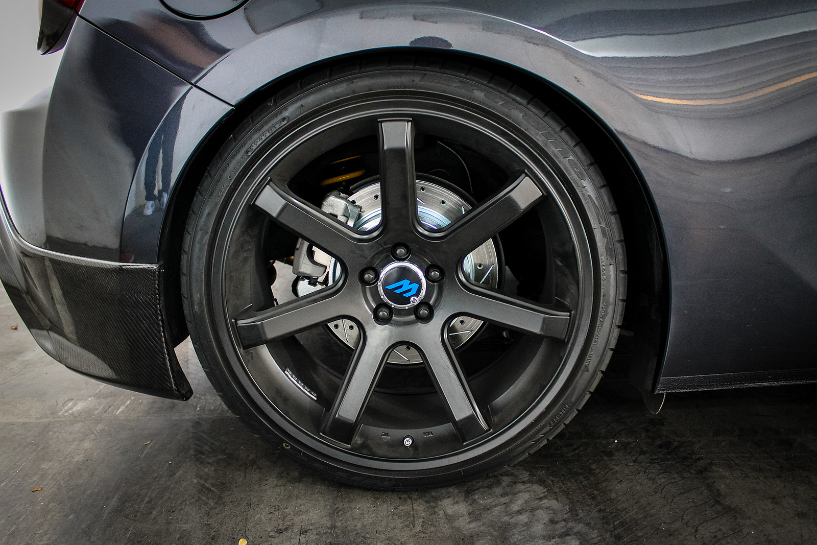 photo 1 Scion FR-S custom wheels 2 Crave MACH-4 19x8.5, ET , tire size X R19. 19x9.5 ET