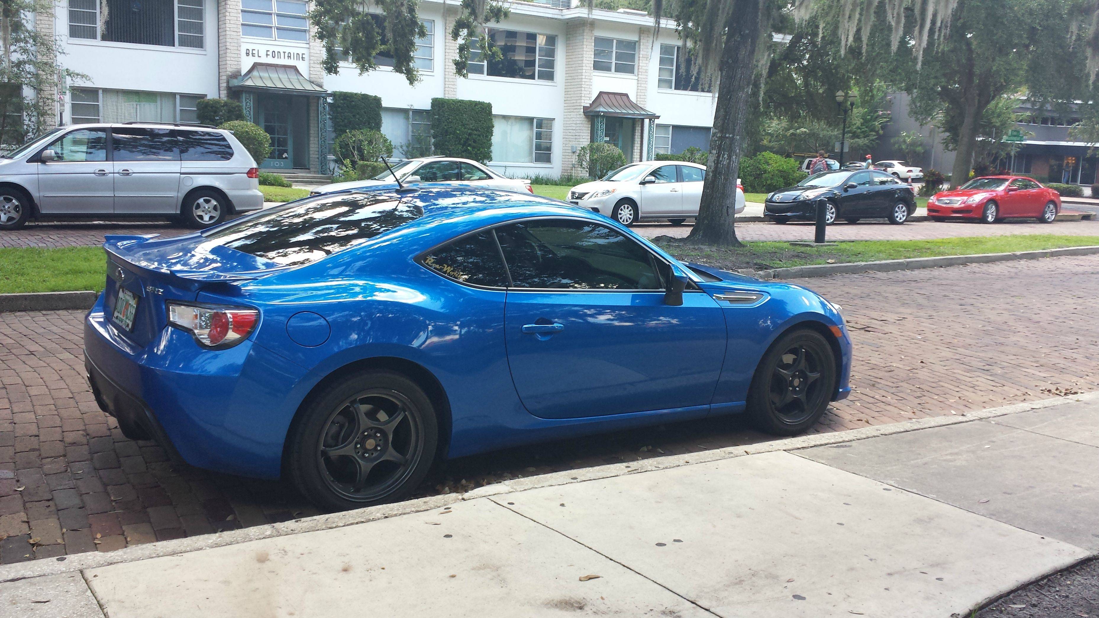 photo 2 Scion FR-S custom wheels 5Zigen FN01R-C  17x7.0, ET +35, tire size X R17. x ET 