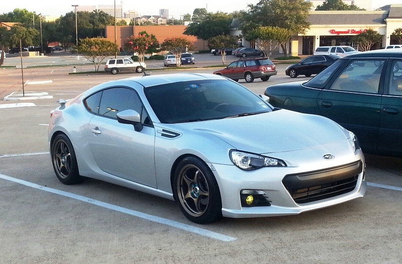 photo 1 Scion FR-S custom wheels 5Zigen FN01R-C  17x8.0, ET +35, tire size 225/45 R17. x ET 