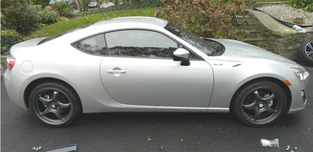 photo 2 Scion FR-S custom wheels 5Zigen FN01R-C  18x8.0, ET +48, tire size 225/40 R18. x ET 