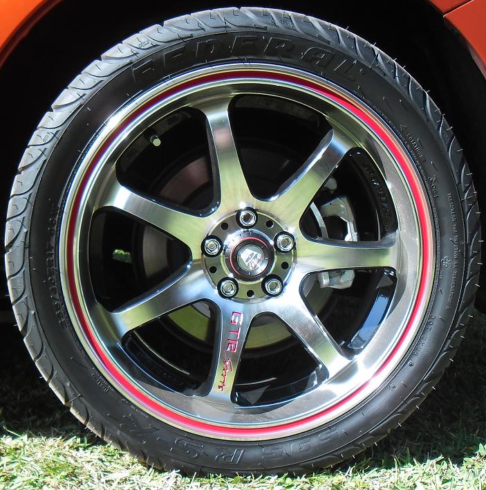 photo 1 Scion FR-S custom wheels A-Line 029GT 17x7.5, ET +35, tire size 235/40 R17. x ET 