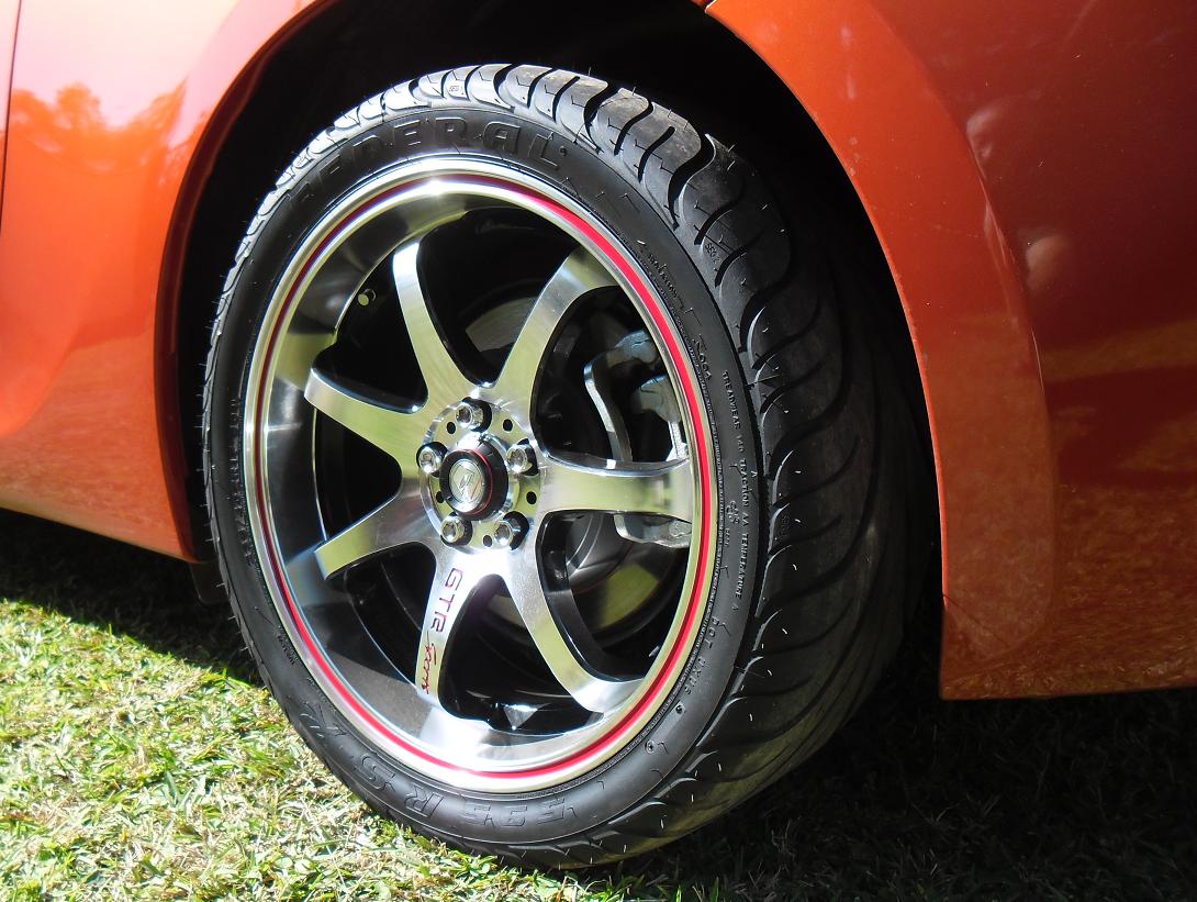 photo 3 Scion FR-S custom wheels A-Line 029GT 17x7.5, ET +35, tire size 235/40 R17. x ET 