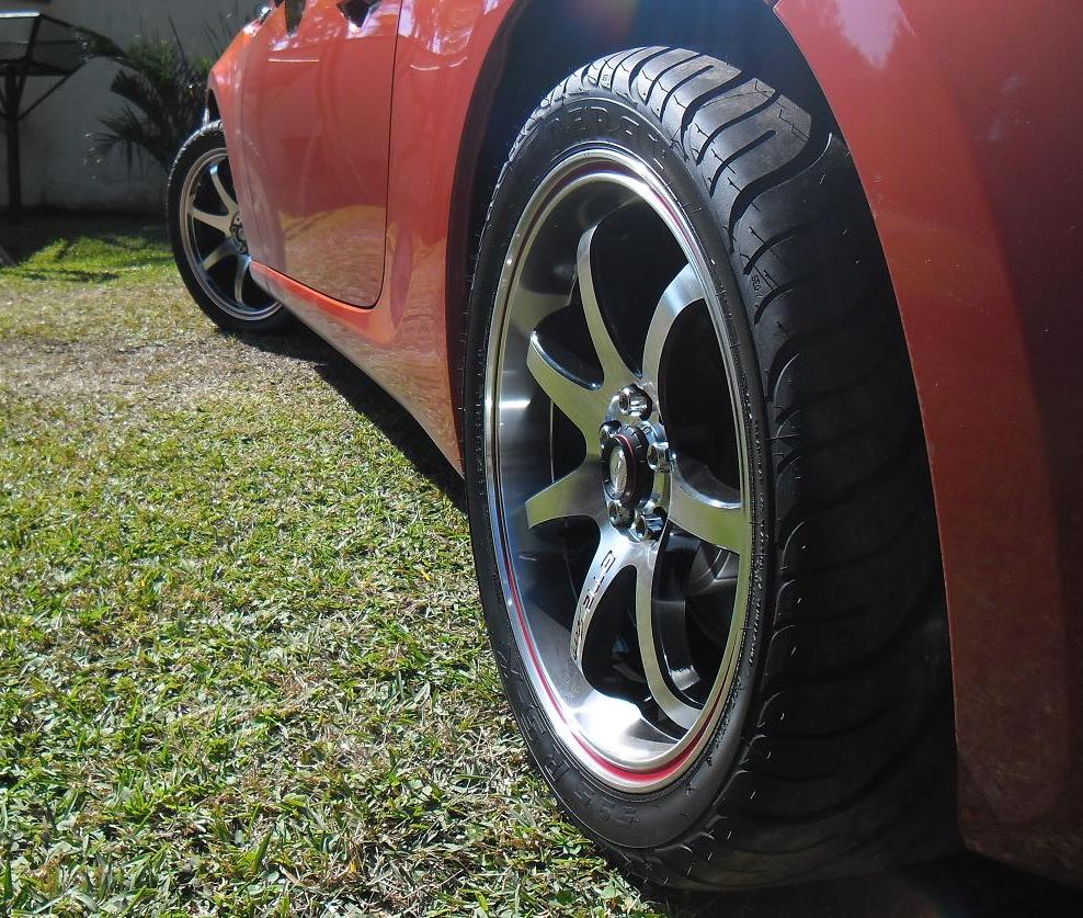 photo 5 Scion FR-S custom wheels A-Line 029GT 17x7.5, ET +35, tire size 235/40 R17. x ET 