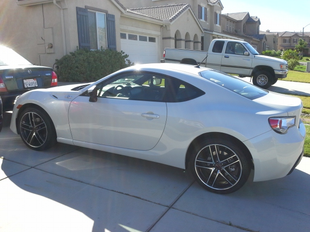 photo 4 Scion FR-S custom wheels ACE V12 18x8.5, ET +38, tire size 225/40 R18. x ET 