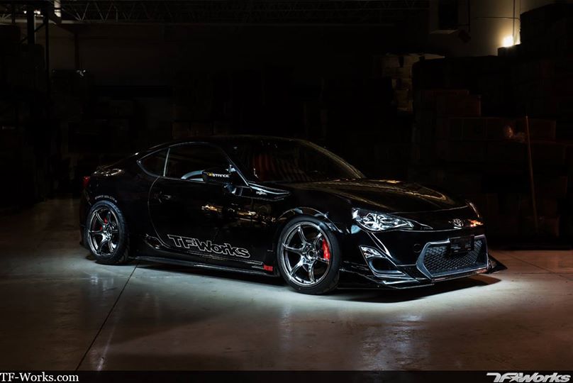 photo 1 Scion FR-S custom wheels Advan RG III 18x9.5, ET +45, tire size X R18. x ET 