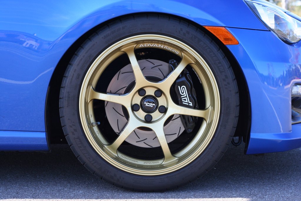 photo 1 Scion FR-S custom wheels Advan RG-D 18x9.5, ET +40, tire size 265/35 R18. x ET 