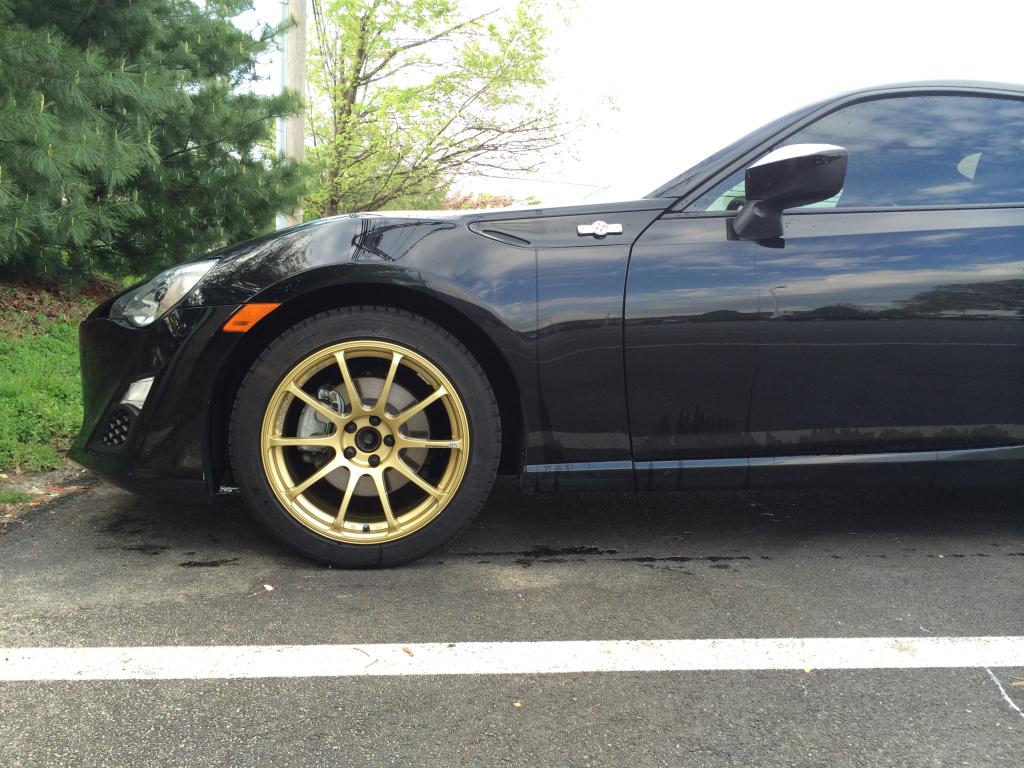 photo 2 Scion FR-S custom wheels Advan RS 17x8.0, ET +45, tire size X R17. x ET