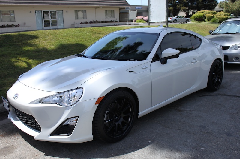photo 3 Scion FR-S custom wheels Advan RS II 18x8.5, ET +35, tire size 225/40 R18. 18x9.5 ET+42 245/35 R18
