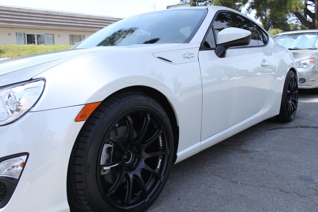 photo 2 Scion FR-S custom wheels Advan RS II 18x8.5, ET +35, tire size 225/40 R18. 18x9.5 ET+42 245/35 R18
