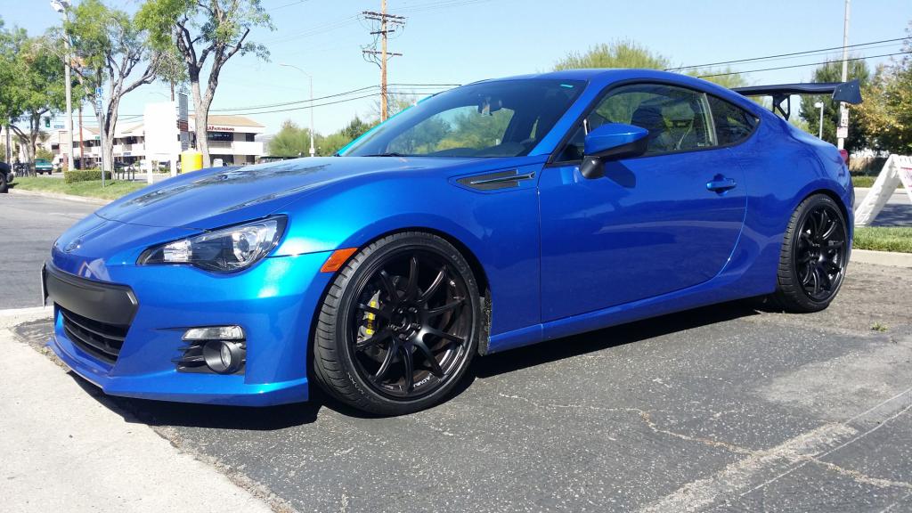 photo 2 Scion FR-S custom wheels Advan RS II 18x9.5, ET +42, tire size X R18. x ET 