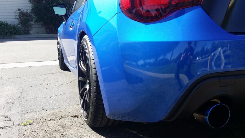 photo 3 Scion FR-S custom wheels Advan RS II 18x9.5, ET +42, tire size X R18. x ET 
