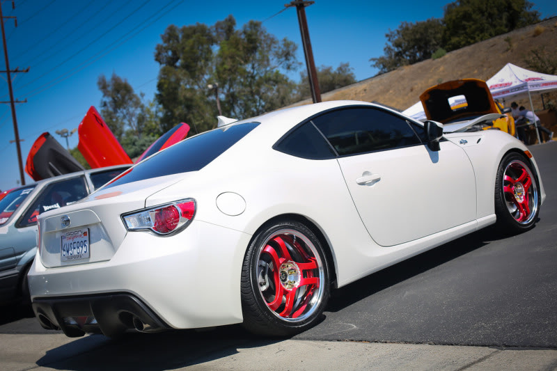 photo 1 Scion FR-S custom wheels Advan Super Advan Racing v2 18x8.0, ET +38, tire size X R18. x ET 