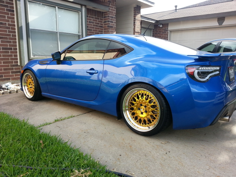 photo 1 Scion FR-S custom wheels Avant Garde F150 18x8.5, ET +32, tire size X R18. 18x9.5 ET+39 