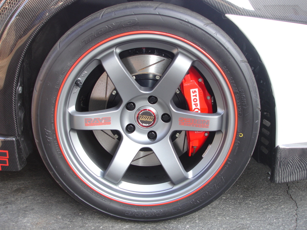 photo 3 Mitsubishi Lancer Evolution custom wheels Rays Engineering Volk Racing TE37 18x9.5, ET +22, tire size 275/35 R18. x ET 