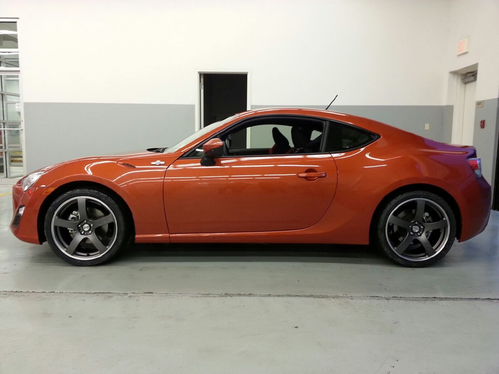photo 5 Scion FR-S custom wheels Axis X-Factor 18x8.5, ET +45, tire size X R18. x ET