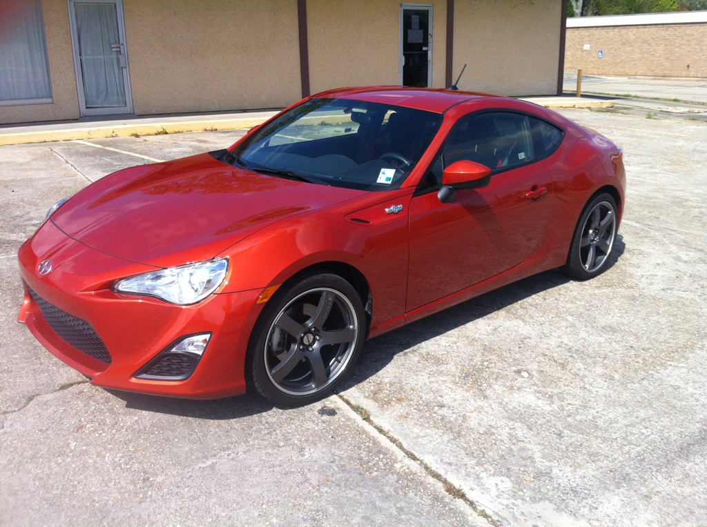 photo 1 Scion FR-S custom wheels Axis X-Factor 18x8.5, ET +45, tire size X R18. x ET