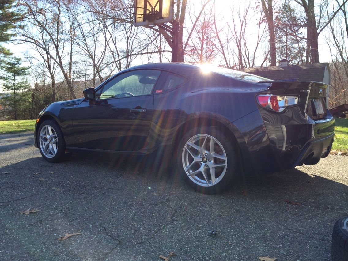 photo 2 Subaru BRZ custom wheels BBS CF 17x7.5, ET +35, tire size 225/45 R17. x ET