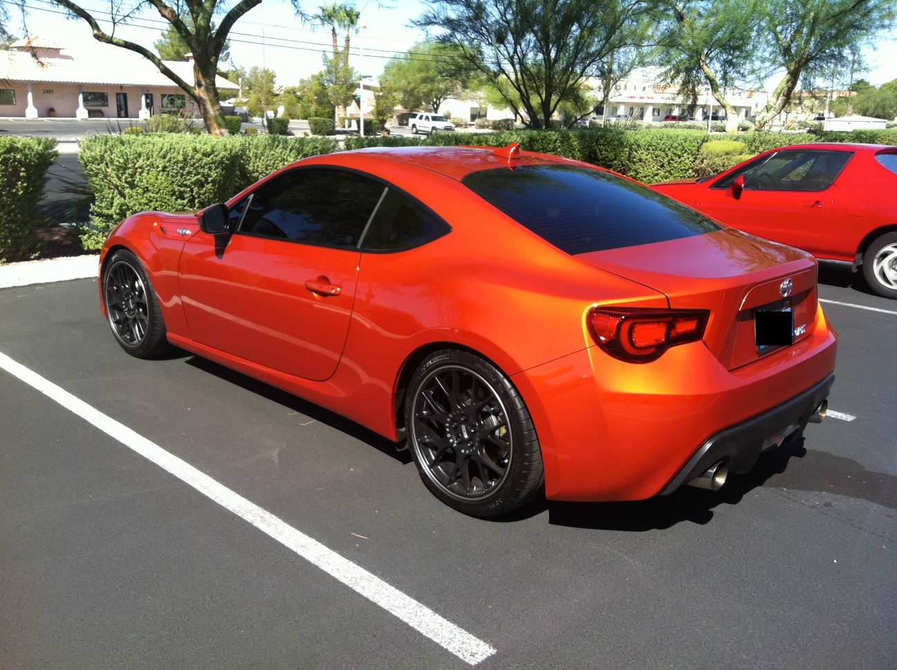 photo 1 Scion FR-S custom wheels BBS CH-R 18x8.0, ET +38, tire size 225/40 R18. x ET 