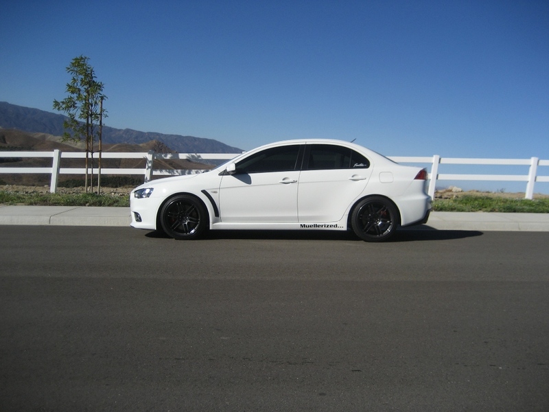 photo 1 Mitsubishi Lancer Evolution custom wheels AME TM-02 19x10.5, ET +22, tire size 275/30 R19. x ET 