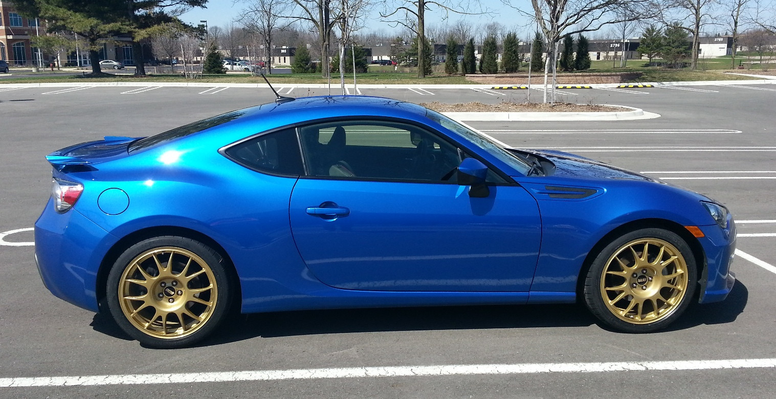 photo 1 Scion FR-S custom wheels BBS RE 18x8.0, ET +50, tire size X R18. x ET 