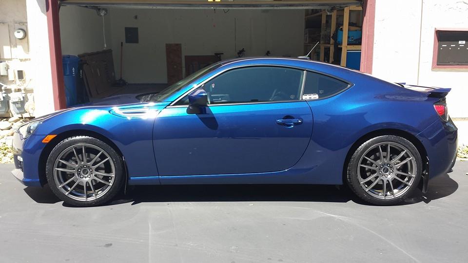 photo 1 Scion FR-S custom wheels Bremmer BR10 18x8.0, ET +45, tire size 225/40 R18. x ET 