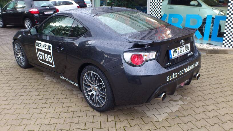 photo 1 Scion FR-S custom wheels Brock B30 18x8.0, ET +45, tire size 245/40 R18. x ET 