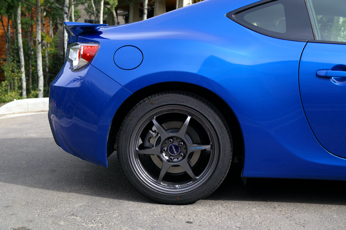 photo 1 Subaru BRZ custom wheels Buddy Club P1 Racing 17x7.0, ET +48, tire size X R17. x ET
