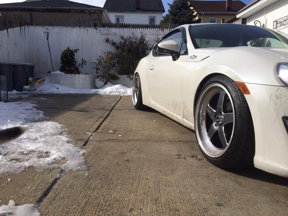 photo 1 Scion FR-S custom wheels Cosmis XT-005R 18x9.0, ET +25, tire size 225/40 R18. x ET 