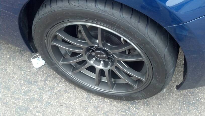 photo 3 Scion FR-S custom wheels Drag DR-38 17x8.0, ET , tire size X R17. 17x9.0 ET 
