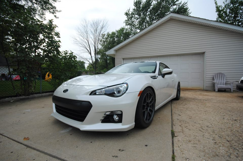 photo 4 Subaru BRZ custom wheels Drag DR-38 17x9.0, ET +38, tire size 245/40 R17. x ET 