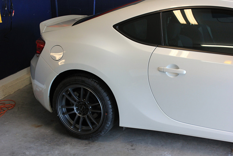 photo 1 Subaru BRZ custom wheels Drag DR-38 17x9.0, ET +38, tire size 245/40 R17. x ET 