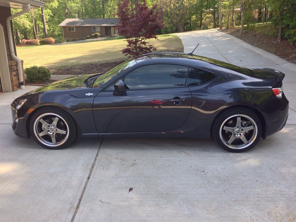 photo 2 Scion FR-S custom wheels Enkei EV5 18x7.5, ET +38, tire size 225/40 R18. x ET