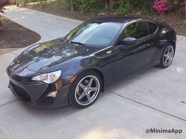 photo 4 Scion FR-S custom wheels Enkei EV5 18x7.5, ET +38, tire size 225/40 R18. x ET