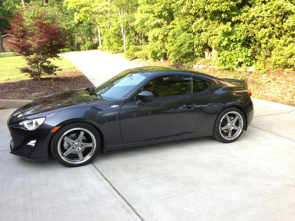photo 7 Scion FR-S custom wheels Enkei EV5 18x7.5, ET +38, tire size 225/40 R18. x ET
